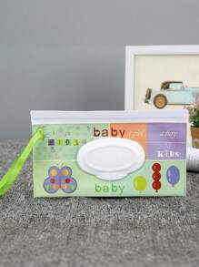 2pcs Wipes Containers, Reusable Portable Wet Wipe Pouch,Portable Flip Cover Snap-Strap Self-Sealing Paper Towel Masks Storage Dispenser Bag Clutch Bag,Travel Wet Wipe Holder, Makeup Bag Make Up Accessories Travel Essentials Travel Organizer For Beach Summer Vacation