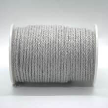 Dây thừng McLaugh 3mm*1800 inch - Dây thừng McLaugh mềm để thắt nút - Vật liệu trang trí treo tường & Bohemian - Dây thừng - Dây thừng McLaugh dệt tay nhiều màu với nhiều độ dày khác nhau Thảm trang trí dệt tay tự làm - Nhiều màu - Xem 20