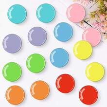 16 Stück bunte Kühlschrankmagnet, künstlerisches Design Kühlschrankmagnet, bunte Liebhaber Magnete, hochwertige praktische Lagerung Kabinett Whiteboard Kabinett Büro Schule Küche Kreidetafel Kühlschrankmagnet, Urlaubsgeschenk, Lebensstil