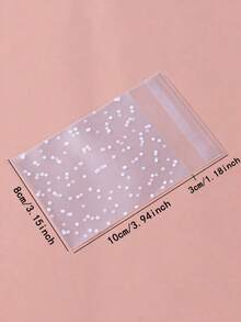Polka Dot Pattern Gift Wrap Bag Valentine's Day Valentine's Day, Valentines Wedding, Birthday - White - View 8