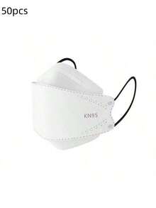 30 chiếc khẩu trang KN95 bảo vệ người lớn 4 lớp chất lượng cao mới, bao bì riêng lẻ 3D dùng một lần, tiện lợi cho du lịch ngoài trời - Nhiều màu - Xem 19