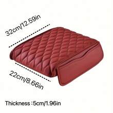 Car Armrest Box Heightening Pad, Elbow Support, New Car Central Armrest Box Modification Lengthening And Thickening Cover Pad, Car Accessories
