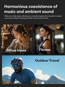 PHILIPS PHILIPS TAT4759 Bluetooth-Kopfhörer, Aufhänge-Stil, ANC Tiefe Geräuschunterdrückung, Surround-Sound, ENC Quad-Mikrofon Geräuschreduzierung, Hochauflösende Anrufe, schweißfest für Sport und Laufen, Kabellose Ohrhörer, kompatibel mit Smartphones & Computern