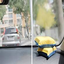 1pc Captain Clear Microfiber Window Cleaning Cloth - Lightweight, Non-Woven Fabric, Cartoon Theme, Square Shape For Glass & Car Windows, Suitable For Living Room, Bedroom, Outdoor Use, Living Room Decor|Cartoon Theme Cloth|Microfiber Cloth, Microfiber Cleaning Cloth