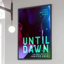 1 幅《直到黎明》海报电影帆布画复古房间酒吧咖啡厅美学艺术墙画帆布画房屋房间墙壁装饰可选画框 - 彩色 - 查看 84