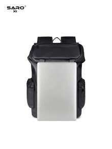 saroxi 男士休闲背包，时尚翻盖背包，轻便便携，适合旅行、露营、徒步旅行、大学/学校、青年学生，必备礼物