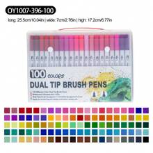 Set de plumones de acuarela con puntas duales, marcadores de punta suave y lavables, ideales para DIY, dibujos, bocetos, colorear para adultos, pintura artística e ilustración, con colores ricos y vibrantes, regalo perfecto para amigos, útiles escolares, de vuelta a clases