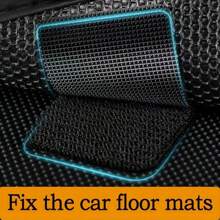 Clips para alfombras de fácil uso, pegatinas antideslizantes, almohadillas antideslizantes para alfombras aptas para pisos de madera, baldosas y mármol, clips para alfombras con cinta adhesiva de doble cara (para mantener las esquinas planas), cinta adhesiva para alfombras desmontable apta para alfombras de área