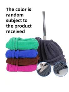 5pcs Super Soft Microfiber Cleaning Cloths, Reusable And Washable, Suitable For Squeegee, Mop, Floor, Kitchen, Car Windows, Strong Absorbency, No Shedding, No Residue. - Multicolor - View 13