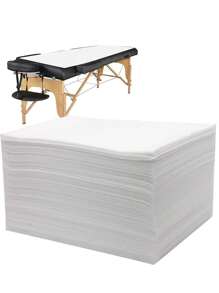 20/100Pcs Disposable Bed Sheets Beauty Salon Spa Massage Non-Woven Breathable Bed Sheets,Beauty Salon Massage Bed Sheet Pad Sheet Massage Special Non-Woven Thickened80*180cm Table Cover Eyelash Extension Tattoo Travel
