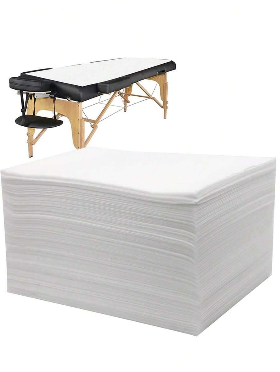 20/100Pcs Disposable Bed Sheets Beauty Salon Spa Massage Non-Woven Breathable Bed Sheets,Beauty Salon Massage Bed Sheet Pad Sheet Massage Special Non-Woven Thickened80*180cm Table Cover Eyelash Extension Tattoo Travel