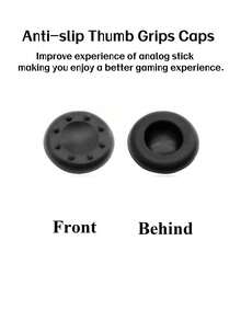 1 套：1 个游戏控制器收纳袋 + 2 个硅胶操纵杆盖，全方位防摔、防爆、防尘、防刮、防水，兼容 PlayStation5/PlayStation5 Elite/PlayStation4/PS3/XB0X 系列 S/XB0X 系列 X/XB0X ONE/XB0X 360/SWITCH PRO 控制器