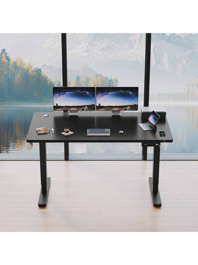 Gunji Electric St ing Bureau Height Adjustable Sit Memory Slimme Panel view 3