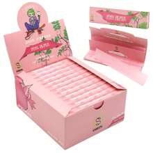 24 件/盒，卷烟纸小册子，32 张/册，110 毫米尺寸卷烟纸带过滤器，燃烧缓慢平稳，易于使用，家居饰品，送给朋友的礼物，节日礼物