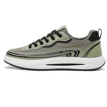 Men Casual Athletic Shoes - Black - View 6