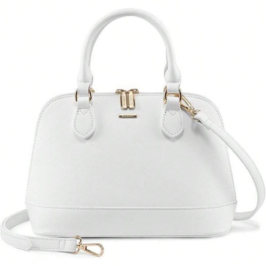 Shell Bag For Women Simple Hand-Carrying 2025 Versatile One-Shoulder High-End Crossbody Bag Niche Handbag - White - View 1