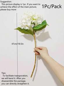 1/3/6 件人造绣球花束 - 逼真的丝绸绣球花，适用于 DIY 婚礼花束、新娘派对装饰、家庭和办公室布置（客厅、厨房、花园、酒店）、母亲节、生日和情人节礼物创意、房间装饰、家居装饰、秋季装饰、卧室装饰、万圣节装饰、婚礼装饰。 - 彩色 - 查看 8