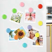 16 Stück bunte Kühlschrankmagnet, künstlerisches Design Kühlschrankmagnet, bunte Liebhaber Magnete, hochwertige praktische Lagerung Kabinett Whiteboard Kabinett Büro Schule Küche Kreidetafel Kühlschrankmagnet, Urlaubsgeschenk, Lebensstil