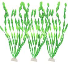 Artificial Aquarium Plants, ABS Plastic Fish Tank Aquatic Decorations, Realistic Aquatic Plant Decorations For Home Aquariums