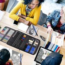 71pcs LUXIAN Professional Coloured Oil Pencil Set - Pre-Sharpened, Wooden, Gorgeous Drawing And Painting Supplies, Gorgeous Painting Supplies | Gorgeous Pencil Set | Durable Painting Supplies