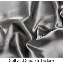 2 PCS  Silk Satin Toddler Pillowcases - Super Soft And Silky 14x20 Pillow Covers - Envelope Closure Purple Cooling Travel Pillow Cases For Nursery, Kids, Boys And Girls, 14 X 20 Inches - 灰色 - 查看 2