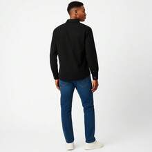 Men's Slim Casual Premium Jeans - Dark Wash - View 2