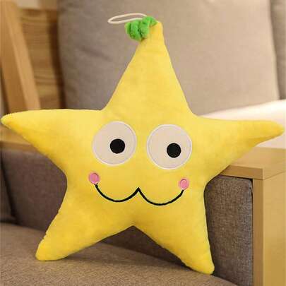 圣诞植物与毛绒娃娃玩偶填充动物靠垫，送给女朋友、男朋友、朋友、家居装饰的生日礼物，柔软舒适的材质，创意