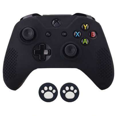 1 Set Compatible With Xbox One Controller, Including 1 Game Protective Case + 2 Joystick Caps, Anti-Slip Design For Enhanced Gameplay Experience