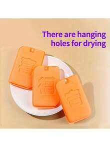 2 件魔术洗碗海绵 - 加厚、双面、幸运符、不粘油厨房洗涤器，泡沫丰富、吸水性强，可快速清洁 - 用于厨房清洁 - 适合日常使用 - 乔迁和新居的绝佳礼物