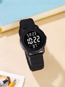 POMAR 2025 New Student Sports Fashion Simple Night Light Waterproof Alarm Clock Student Electronic Men's And Women's Watch