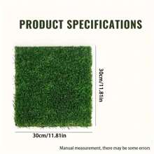 1 pièce Matériau de décoration Mousse artificielle Gazon micro-paysage DIY, Tapis de mousse artificielle Plante verte extérieure