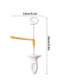 1pc Multifunctional Rotary Potato Cutter / Manual Tornado Potato Slicer / Kitchen Tool