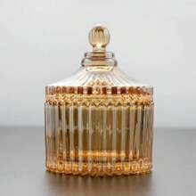 mini bomboniere rozana  Armazenamento de doces de vidro 88ml