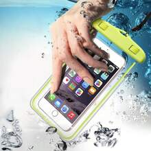 1pc/2pcs/4pcs Waterproof Floating Phone Pouch For Beach, Pool, Underwater Use, Touch Screen, Outdoor Swimming Photography Accessory