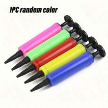 1pc/3pcs/Set Balloon Inflator, Hand Pump, Portable Foot Pump, Balloon Air Blower, Suitable For Birthday Party, Celebration, Wedding, Balloon Inflation (Random Color)