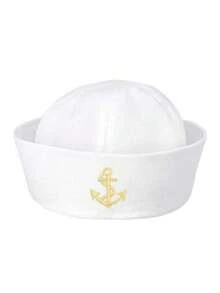 Sailor Hat Combo Set - Blue Striped Sailor Hat, White Sailor Hat, White Striped Sailor Hat, Navy Cap, Captain Hat, Role Play, Yacht Party Hats, Sailor Caps, Stage Performance, Cosplay, Holiday Show, Captain Hat, Pirate Hat, Party Decor, Valentine's Day, Personalized Outfit, Sexy Outfit, Event Accessories Combo, Suitable For Daily Wear, Summer, Beach, Vacation, Party, Beach - Multicolor - View 3