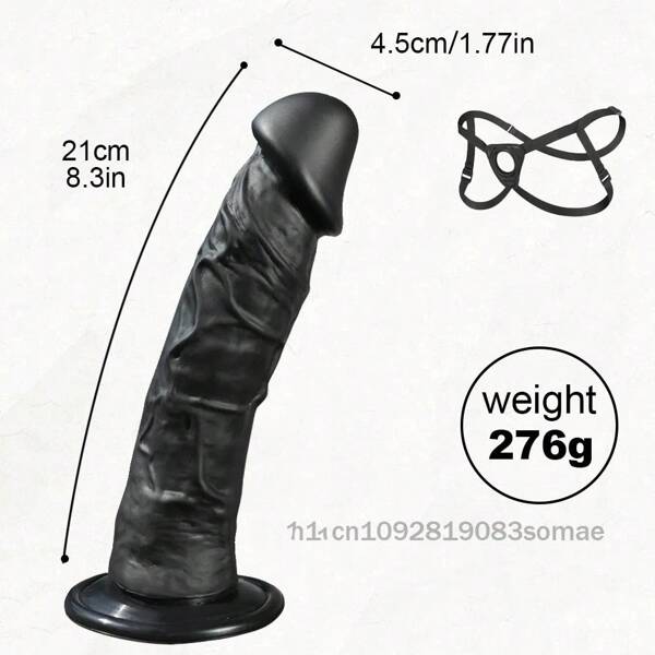 Dildo Strap-On Anal Dildo Penis With Suction Cup, G-Spot And Anal Plug, Wearable Panties, Adult Lesbian Sex Toy, Split Between Man And Woman Sex Toy