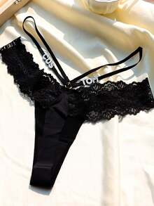 Women's Personalised Monogrammed Lace Fun Panties, DIY Rhinestone Glitter Monogrammed Name, Sexy Lace Thong Gift For Her/Girlfriend/Wife/Friend. Sequin Fashion, Colourful Custom, Personalised, Unique, Custom Finds, Winter Fashion, Christmas Gifts, Personalised Gifts For Men/Ladies, Lingerie, Underwear, Underwear, Thong, Ideal Gifts For Girlfriends, Living Room, Bedroom, Anniversary, Birthday, Christmas, Winter, Autumn/Autumn, Festivals