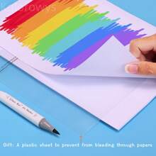 Multiple Colors Alcohol Markers,168/120/80/60/48 Colours Double Tipped Alcohol Markers,Give Impermeable Mat,Chisel & Brush Alcohol-Based Art Marker Set For Adults Coloring Illustration,Great Value Pack For Students Art Class- Refillable Ink Back To School