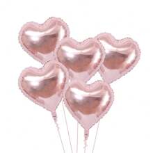 5/10/20 szt. 18-calowych aluminiowych balonów foliowych w kształcie serca, odpowiednich na wesele, przyjęcie urodzinowe, zaręczyny, rocznicę, wieczór panieński, spotkanie przyjaciół, dekoracje na przyjęcie ogrodowe wewnątrz i na zewnątrz