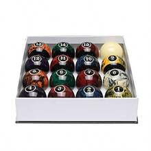 Profional Pool Balls Billiard Balls Set Complete 16 Balls For Pool Tables Black - As Pic - View 4