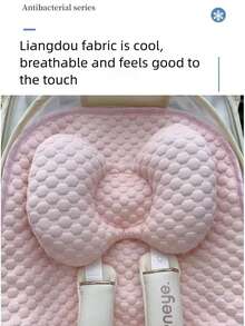 Baby Stroller Cooling Pad, Baby High Chair Summer Universal Cooling Pad, Stroller Cooling Pad Headrest - Multicolor - View 3