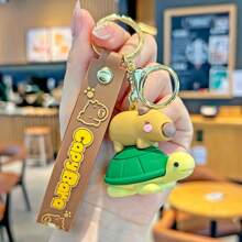 Capybara Car Key Chain, Adorable Capybara Plush Keyring, Creative Car Key Chain, Fun Couple Accessories, Adorable Alligator Turtle Capybara Key Chain, Goose Key Chain, Perfect For Car Keys, Holiday Gifts, Valentine's Day Presents