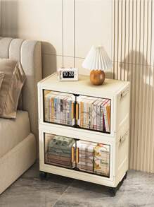1 Stück 38cm breiter Aufbewahrungsschrank, kleine faltbare Aufbewahrungsbox, Küchen- und Essgeschirr-Schrank, Küchenregal, Spielzeug-Schrank für Wohnzimmer, Organizer für schmale Räume, Schubladenschrank für die Küche, Weihnachtsgeschenk, Aufbewahrungsbox, Unterbett-Aufbewahrung