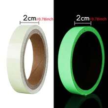 绿色荧光夜光胶带，自发光夜间发光胶带，楼梯、舞台、警示标记防滑装饰胶带 - 綠色 - 查看 7