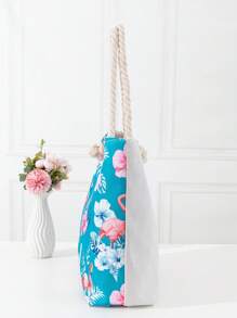 Nueva bolsa de playa estilo tropical informal de vacaciones
