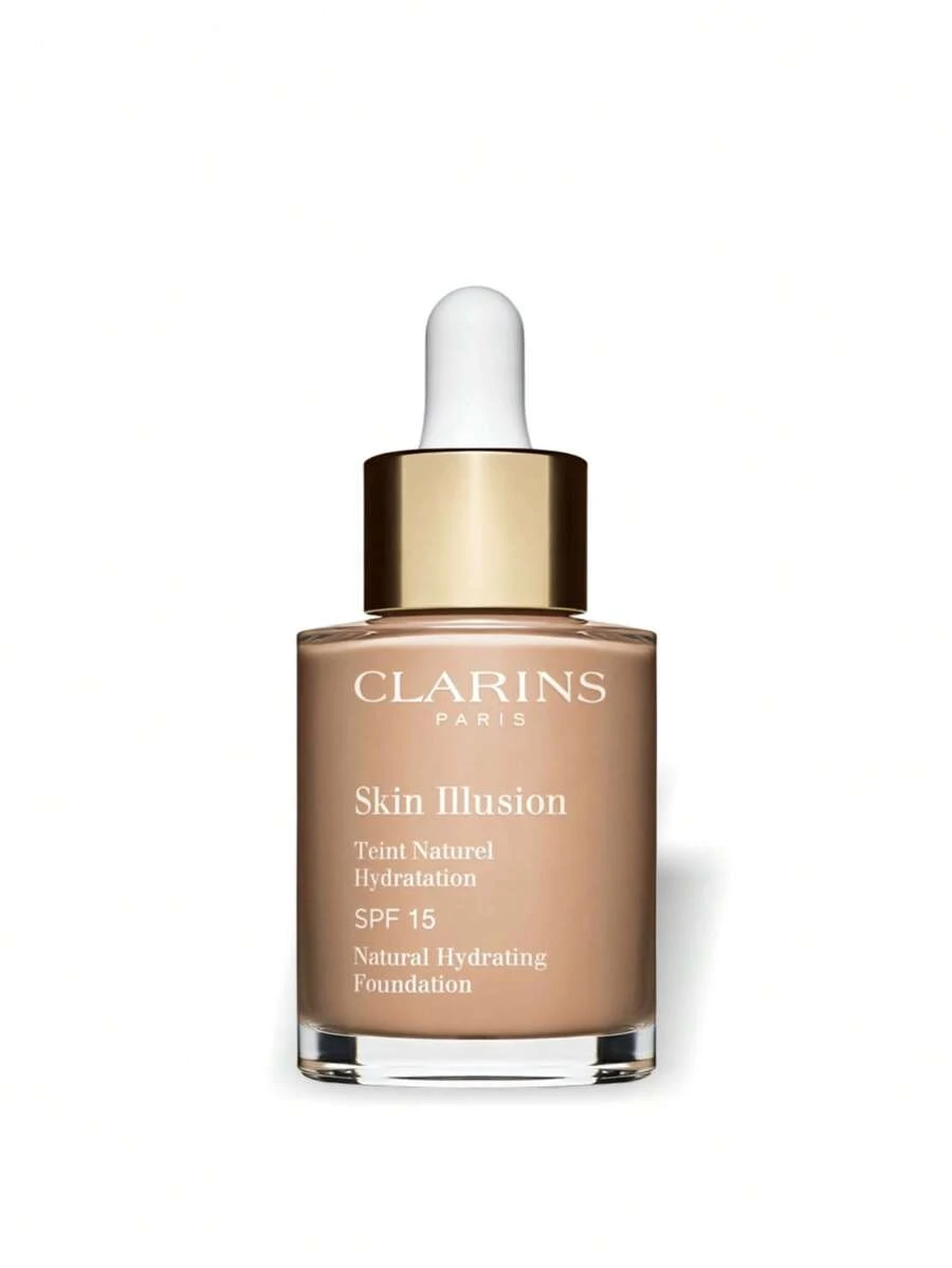 Clarins Skin Illusion Natural Hydrating Foundation 109 Wheat 30 Ml - 109 Lúa mì - Xem 1