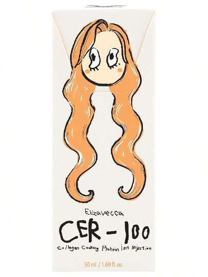 Elizavecca cer 100 Mascarilla nutritiva con colágeno y inyección de iones de proteína, 50 ml