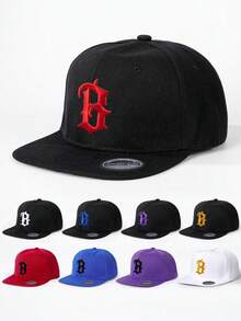 1 件可调节帽檐刺绣 LA 棒球帽，户外防晒休闲帽，适合春季、秋季、旅行、海滩、男士、Y2K 风格