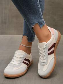 Damen leichte, bequeme Slipper für den Sommer, rutschfeste Patchwork Outdoor Sportschuhe, geeignet für Frühling und Herbst